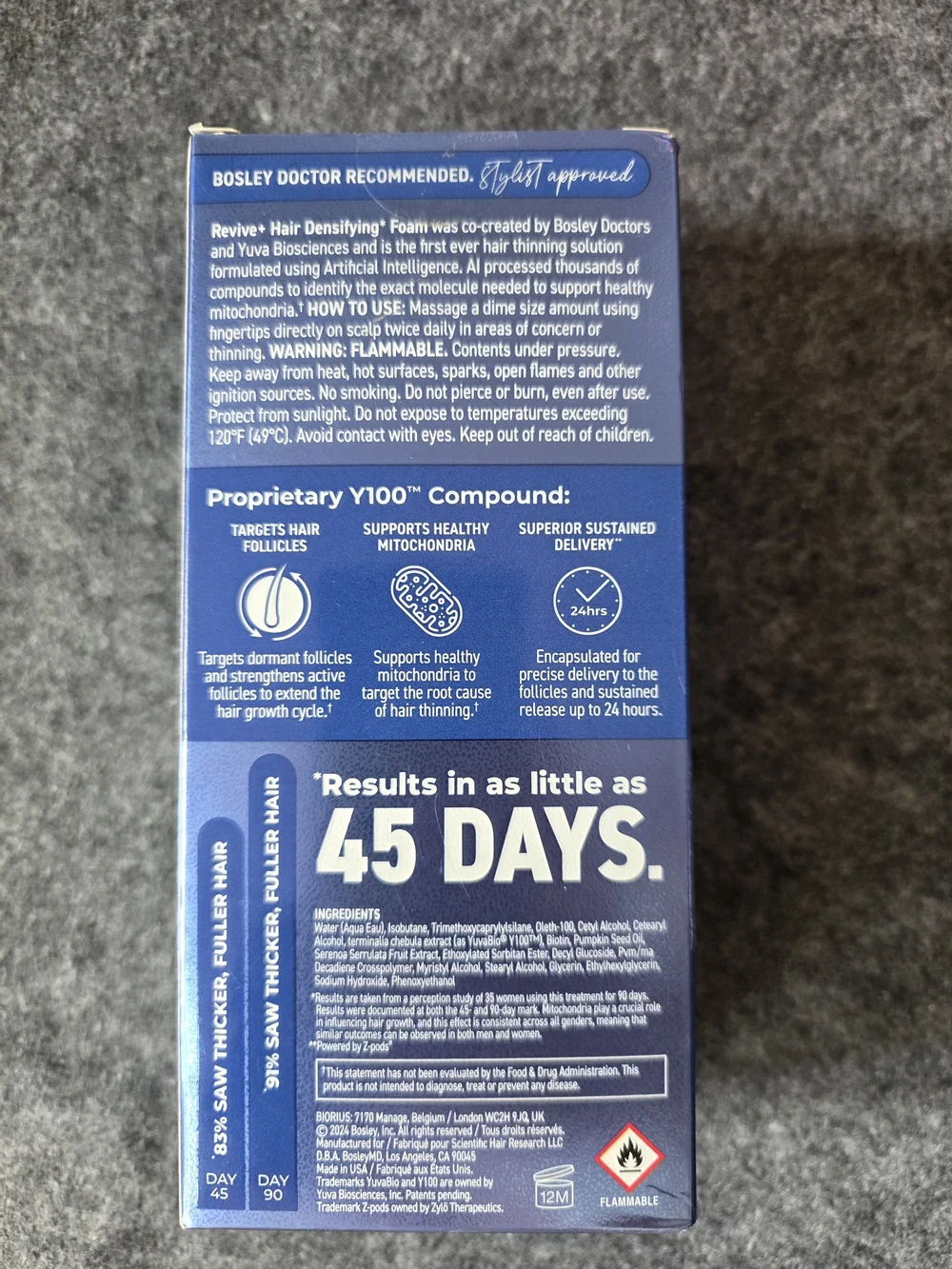 BOSLEY Revive+ Densifying Foam for Men